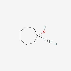 molecular formula C9H14O B1345648 1-Ethynyl-1-cycloheptanol CAS No. 2809-78-1