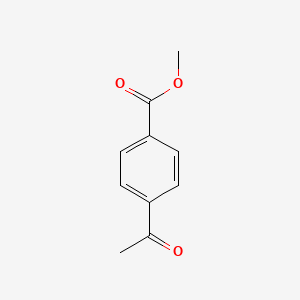 molecular formula C10H10O3 B1345656 Methyl 4-acetylbenzoate CAS No. 3609-53-8