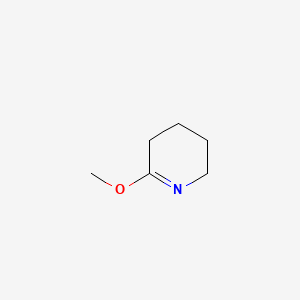 molecular formula C6H11NO B1345667 6-Methoxy-2,3,4,5-tetrahydropyridine CAS No. 5693-62-9