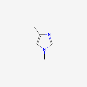 molecular formula C5H8N2 B1345669 1,4-Dimethylimidazole CAS No. 6338-45-0