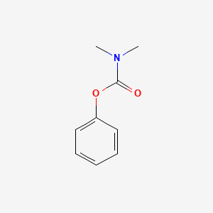 molecular formula C9H11NO2 B1345670 Phenyl dimethylcarbamate CAS No. 6969-90-0
