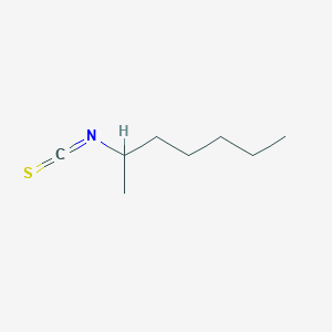 molecular formula C8H15NS B1345678 2-Heptyl isothiocyanate CAS No. 21663-51-4