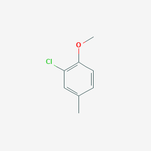 molecular formula C8H9ClO B1345679 3-Chloro-4-methoxytoluene CAS No. 22002-44-4