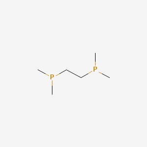 molecular formula C6H16P2 B1345682 1,2-Bis(dimethylphosphino)ethane CAS No. 23936-60-9
