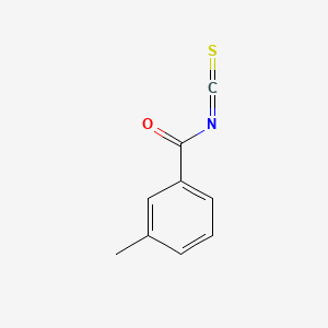 molecular formula C9H7NOS B1345689 3-Methylbenzoyl isothiocyanate CAS No. 28115-86-8