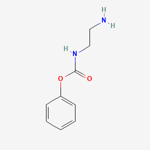 molecular formula C9H12N2O2 B13456981 Phenyl N-(2-aminoethyl)carbamate CAS No. 55468-08-1