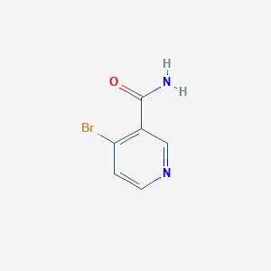 molecular formula C6H5BrN2O B13457106 4-Bromopyridine-3-carboxamide CAS No. 89581-36-2