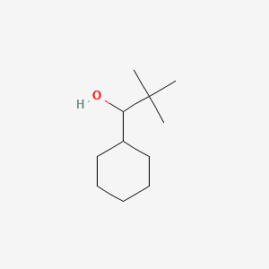 molecular formula C11H22O B1345714 1-Cyclohexyl-2,2-dimethyl-1-propanol CAS No. 62039-14-9