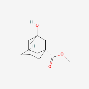molecular formula C12H18O3 B1345717 Methyl 3-hydroxyadamantane-1-carboxylate CAS No. 68435-07-4