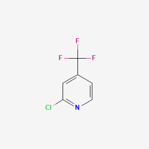 molecular formula C6H3ClF3N B1345723 2-Chloro-4-(trifluoromethyl)pyridine CAS No. 81565-18-6