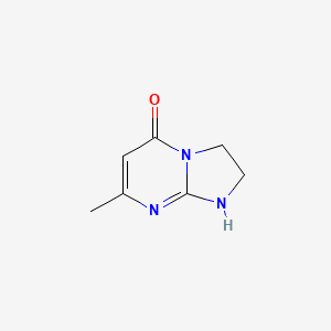 Imidazo(1,2-a)pyrimidin-5(1H)-one, 2,3-dihydro-7-methyl-
