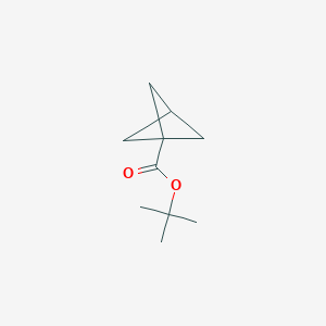 molecular formula C10H16O2 B13457327 Tert-butyl bicyclo[1.1.1]pentane-1-carboxylate 