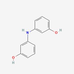 molecular formula C12H11NO2 B1345733 3,3'-Iminobisphenol CAS No. 65461-91-8