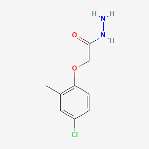 molecular formula C9H11ClN2O2 B1345735 2-(4-Chloro-2-methylphenoxy)acetohydrazide CAS No. 32022-38-1