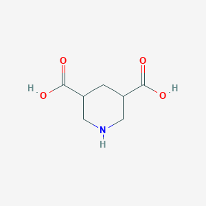 molecular formula C7H11NO4 B13457408 Piperidine-3,5-dicarboxylic Acid 