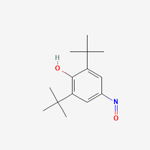 molecular formula C14H21NO2 B1345742 2,6-Di-tert-butyl-4-nitrosophenol CAS No. 955-03-3