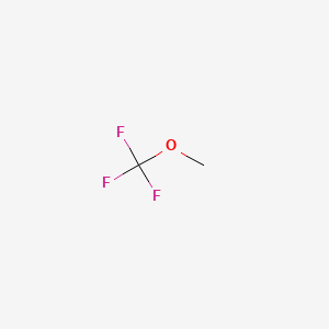molecular formula C2H3F3O B1345743 Trifluoromethyl methyl ether CAS No. 421-14-7