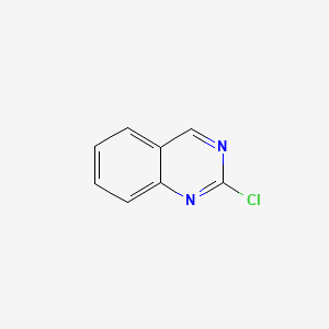 molecular formula C8H5ClN2 B1345744 2-Chloroquinazoline CAS No. 6141-13-5