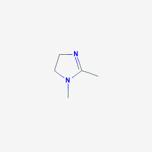 molecular formula C5H10N2 B13457533 1,2-Dimethyl-4,5-dihydro-1H-imidazole CAS No. 4814-91-9