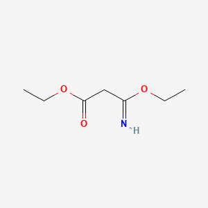 B1345754 Propanoic acid, 3-ethoxy-3-imino-, ethyl ester CAS No. 27317-59-5