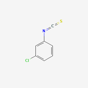 molecular formula C7H4ClNS B1345756 3-Chlorophenyl isothiocyanate CAS No. 2392-68-9