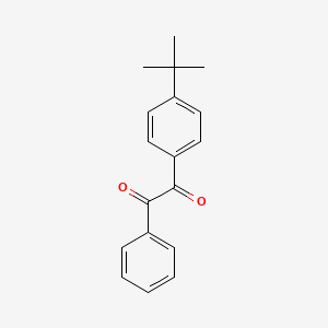 molecular formula C18H18O2 B13457572 1-(4-Tert-butylphenyl)-2-phenylethane-1,2-dione CAS No. 101789-39-3