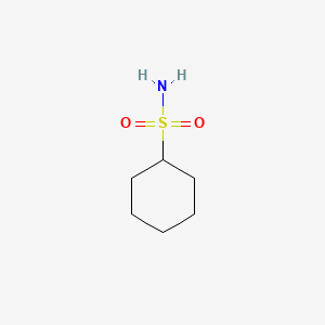 molecular formula C6H13NO2S B1345759 Cyclohexanesulfonamide CAS No. 2438-38-2