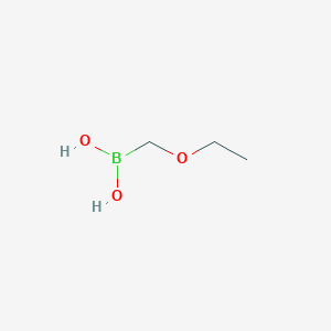 molecular formula C3H9BO3 B13457623 (Ethoxymethyl)boronic acid 