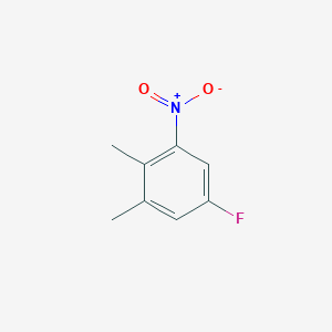 molecular formula C8H8FNO2 B1345767 5-Fluoro-1,2-dimethyl-3-nitrobenzene CAS No. 185207-28-7