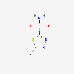 5-Methyl-1,3,4-thiadiazole-2-sulfonamide