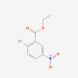 molecular formula C9H8BrNO4 B1345793 Ethyl 2-bromo-5-nitrobenzoate CAS No. 208176-31-2