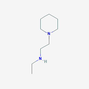 molecular formula C9H20N2 B1345812 N-Ethyl-2-(1-piperidyl)ethanamine CAS No. 32776-21-9