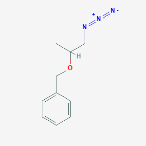 molecular formula C10H13N3O B13458167 {[(1-Azidopropan-2-yl)oxy]methyl}benzene 
