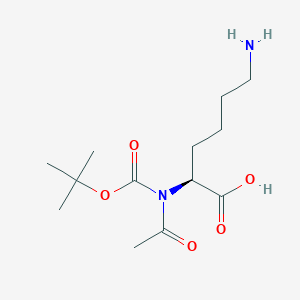 molecular formula C13H24N2O5 B13458910 N-Boc-N-acetyl-L-lysine 