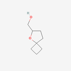 molecular formula C8H14O2 B13459009 {5-Oxaspiro[3.4]octan-6-yl}methanol 