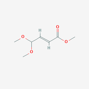 molecular formula C7H12O4 B13459046 Methyl 4,4-dimethoxybut-2-enoate CAS No. 68085-49-4