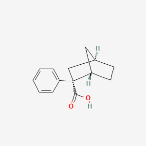 molecular formula C14H16O2 B13459123 rac-(1R,2S,4S)-2-phenylbicyclo[2.2.1]heptane-2-carboxylic acid 
