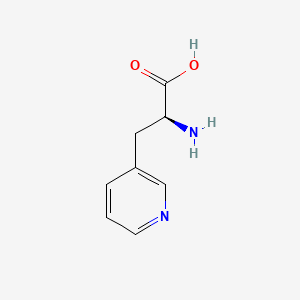 molecular formula C8H10N2O2 B1345946 3-(3-Pyridyl)-L-alanine CAS No. 28105-69-3