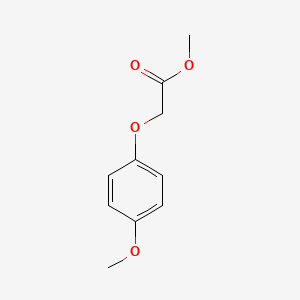 molecular formula C10H12O4 B1345953 methyl 2-(4-methoxyphenoxy)acetate CAS No. 79704-02-2