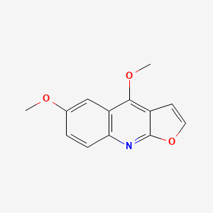 molecular formula C13H11NO3 B1345955 Pteleine CAS No. 2221-41-2