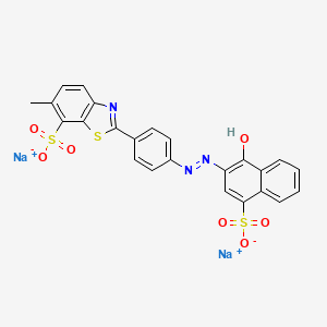 molecular formula C24H15N3Na2O7S3 B1345958 直接红45 CAS No. 2150-33-6