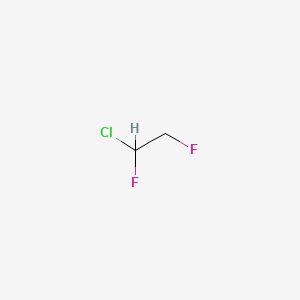 molecular formula C2H3ClF2 B1345967 1-Chloro-1,2-difluoroethane CAS No. 338-64-7