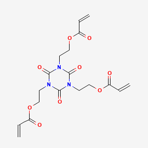 (2,4,6-Trioxo-1,3,5-triazinane-1,3,5-triyl)triethane-2,1-diyl trisprop-2-enoate