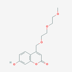 7-Hydroxy-4-[2-(2-methoxyethoxy)ethoxymethyl]chromen-2-one