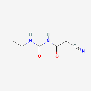 2-cyano-N-(ethylcarbamoyl)acetamide