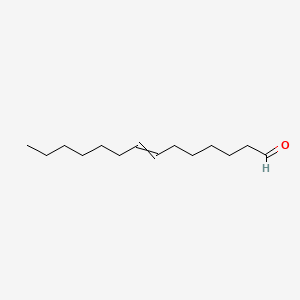 molecular formula C14H26O B1345994 7-Tetradecenal, (7Z)- 