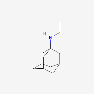 molecular formula C12H21N B1346003 N-Ethyl-1-adamantanamine CAS No. 3717-44-0