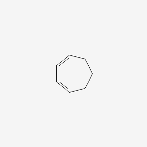 molecular formula C7H10 B1346008 1,3-Cycloheptadiene CAS No. 4054-38-0