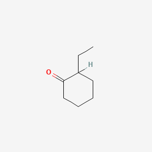molecular formula C8H14O B1346015 2-Ethylcyclohexanone CAS No. 4423-94-3