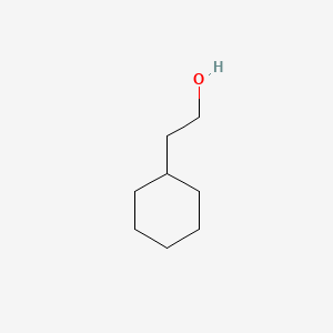 molecular formula C8H16O B1346017 Cyclohexaneethanol CAS No. 4442-79-9